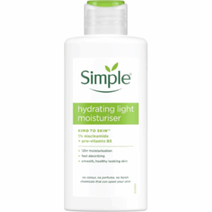 Simple hydrating light moisturizer