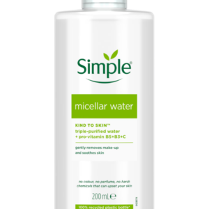 Simple micellar water