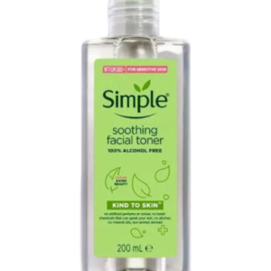 Simple soothing facial toner